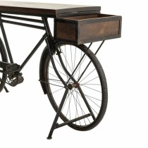 Eingangsbereich Alexandra House Living Bike Braun Schwarz Eisen Mango-Holz 50 x 90 x 198 cm