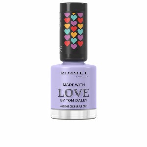 nail polish Rimmel London Made With Love by Tom Daley Nº 050 Knit one purple one 8 ml