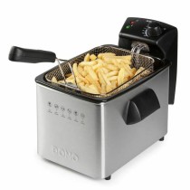 Deep-fat Fryer DOMO DO465FR 4 L 3000 W Silver Steel