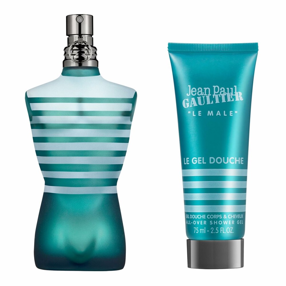 Men's Perfume Set Jean Paul Gaultier Le Male 2 Pieces