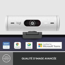 Webcam Logitech Brio 500 HD Blanc