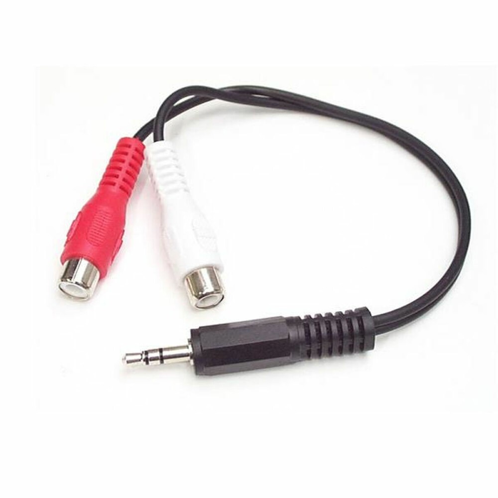 Audiokabel Jack mit RCA Startech MUMFRCA Schwarz 0,15 m