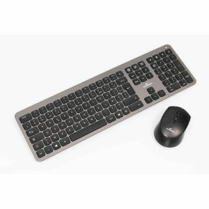 Tastatur mit Drahtloser Maus Bluestork Easy Slim Grau