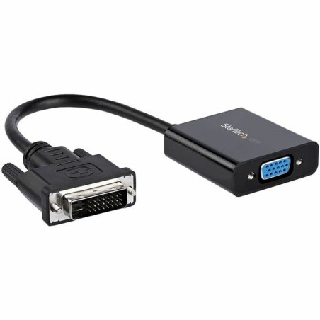 DVI-D to VGA Adapter Startech DVI2VGAE             0,19 m Black