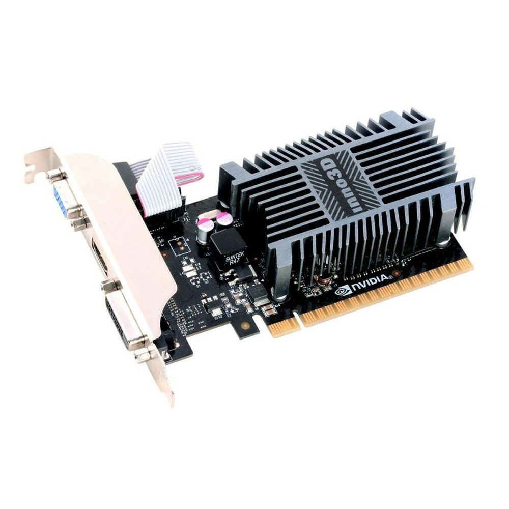 Carte Graphique INNO3D N710-1SDV-E3BX NVIDIA GeForce GT 710 NVIDIA 2 GB