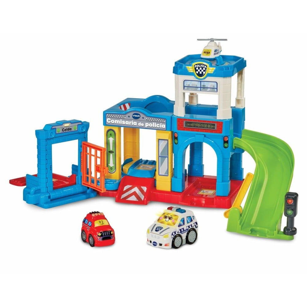 Spielset Fahrzeuge Vtech Tut Tut Bolidos 28 x 11,5 x 28 cm Polizei