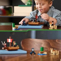 Konstruktionsspiel Lego Minecraft Bunt