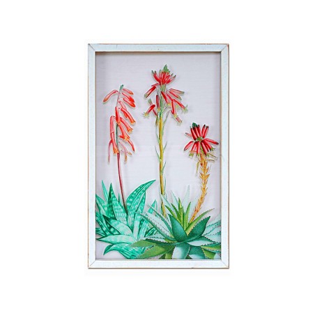 Feuille Romimex PVC Bois 30 x 48 x 2 cm Floral