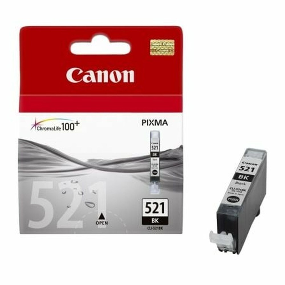 Cartouche d'encre originale Canon CLI-521 BK Noir