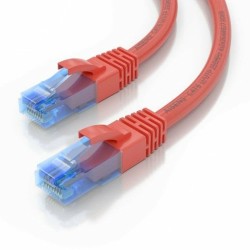 UTP Category 6 Rigid Network Cable Aisens Red 75 cm