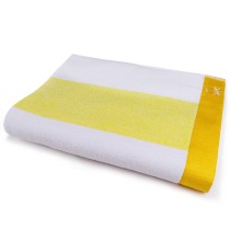 Beach Towel Benetton BE041 Yellow 160 x 90 cm (90 x 160 cm)