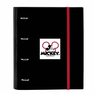 Ring binder Mickey Mouse Mickey Mood Replacement (100 Sheets) A4