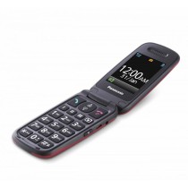 Mobiltelefon Panasonic KX-TU446EXR Rot Granatrot