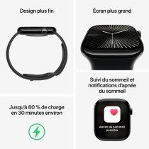 Montre intelligente Apple Noir 46 mm