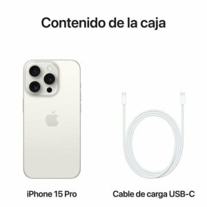 Smartphone Apple iPhone 15 Pro 6,1" 128 GB White