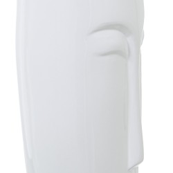 Vase Alexandra House Living White Ceramic Shiny Face 16 x 15 x 47 cm