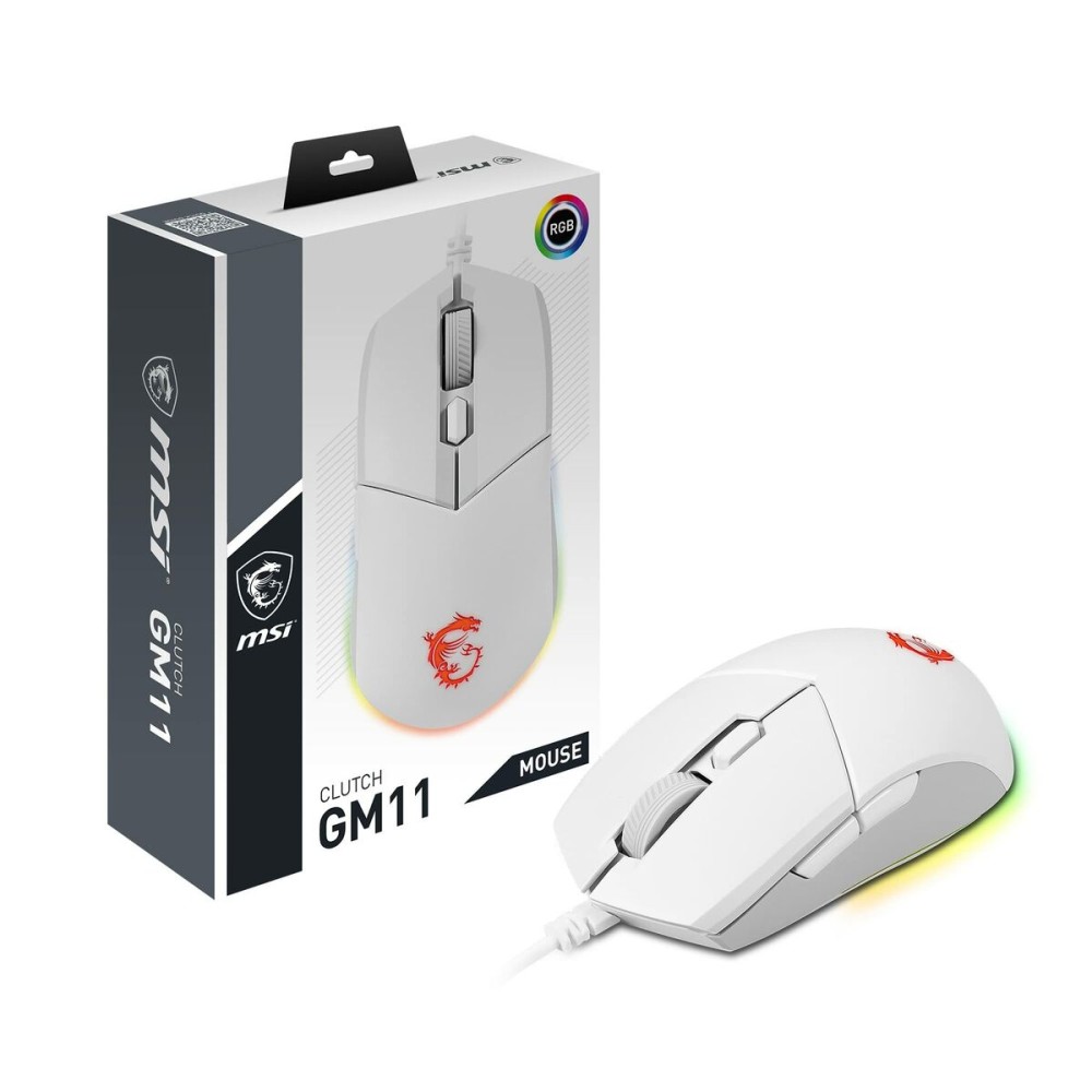 Souris Optique MSI CLUTCH GM11 WHITE