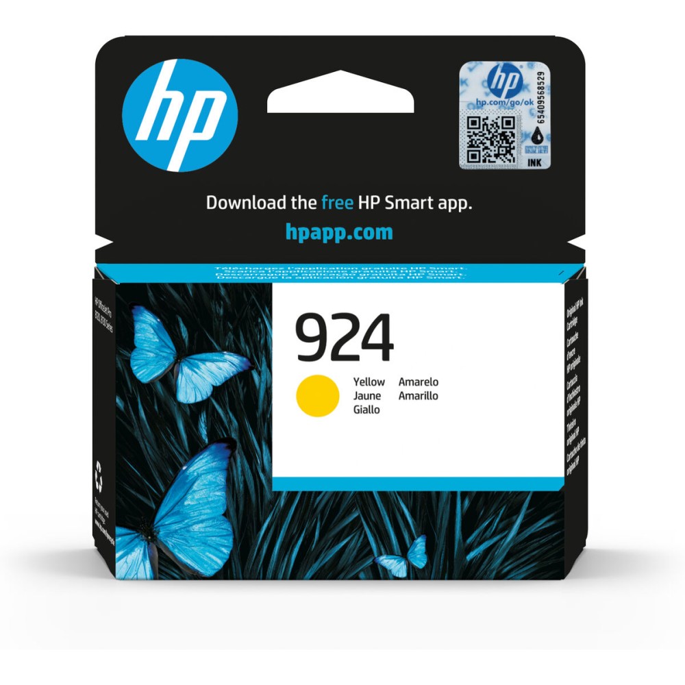 Original Ink Cartridge HP 924 Yellow (1 Unit)