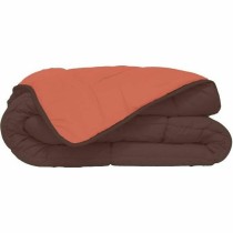 Remplissage de couette Poyet  Motte CALGARY Chocolat Corail 400 g /m² 220 x 240 cm