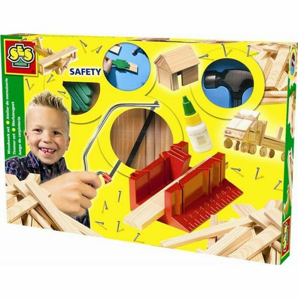 Jeu en bois SES Creative  Joinery workshop Bois (29 Pièces) (1 Pièce)