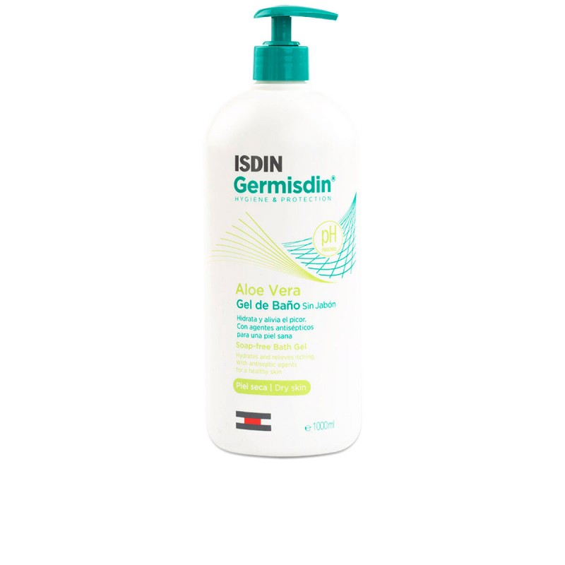 Gel douche Isdin Germisdin Aloe Vera Antiseptique (1000 ml)