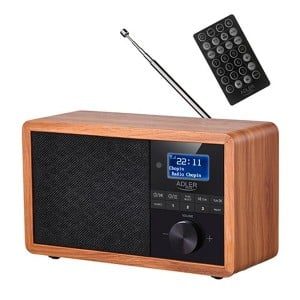 Radio Adler AD 1184 Schwarz Holz