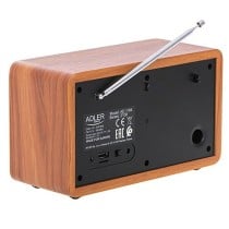 Radio Adler AD 1184 Noir Bois