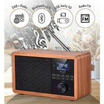 Radio Adler AD 1184 Schwarz Holz