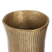 Vase Gold Metall 15 x 15 x 46 cm