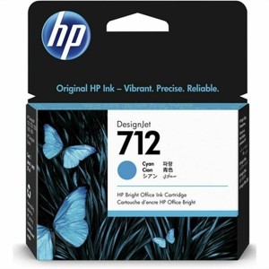 Original Ink Cartridge HP HP 712 Cyan