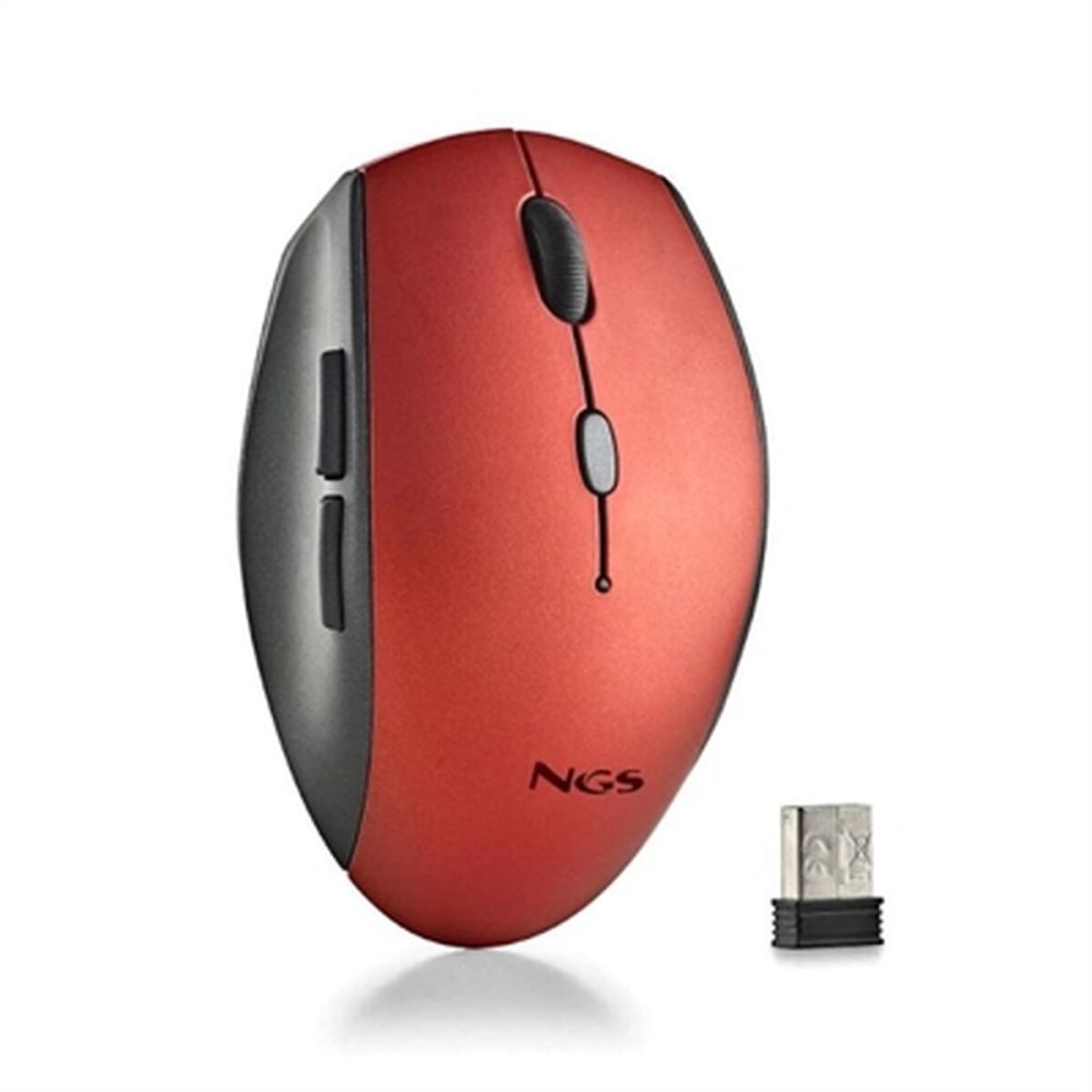 Schnurlose Mouse NGS BEERED Rot