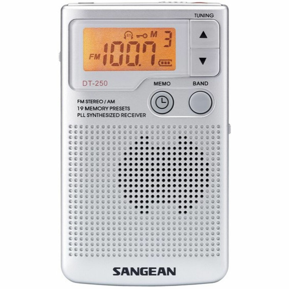 Radio Sangean DT250S Argenté