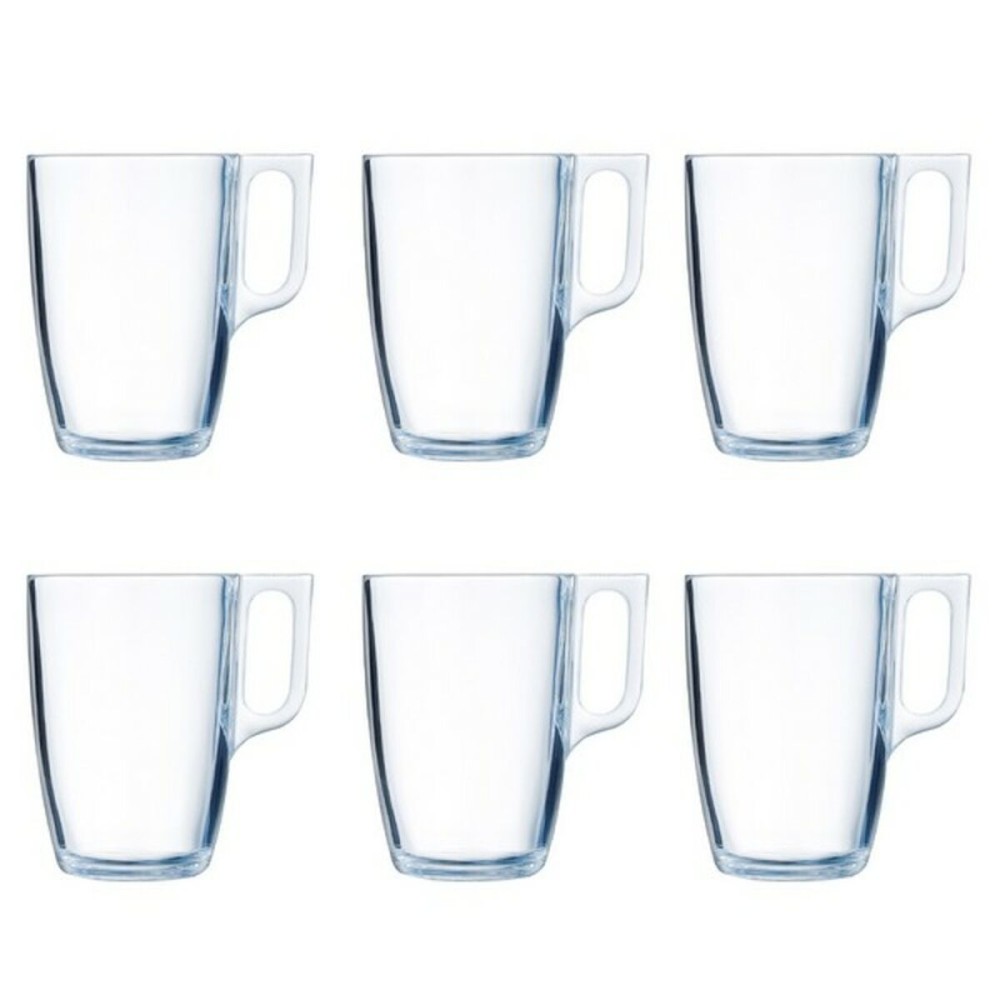 Tassensatz Luminarc Nuevo (6 pcs) Durchsichtig Glas 400 ml (6 Stücke)