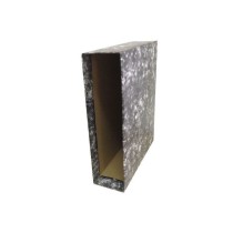 File Holder Unipapel 35,5 x 29,5 x 8,6 cm Black A4 Cardboard (12 Units)