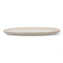 Flat plate Bidasoa Ikonic Ceramic White (26,5 x 25,7 x 1,5 cm) (Pack 4x)