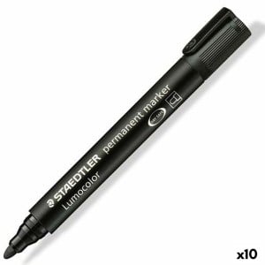 Dauermarker Staedtler Lumocolor 352-9 Schwarz (10 Stück)