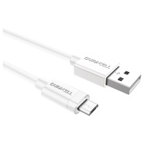 Câble USB DURACELL USB5013W 1 m Blanc (1 Unité)