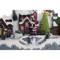 Weihnachtsschmuck DKD Home Decor Bunt 34 x 18 x 27,5 cm