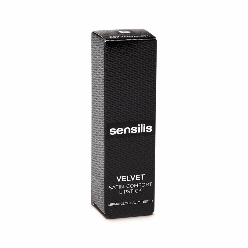 Feuchtigkeitsspendender Lippenstift Sensilis Velvet 207-Terracota Satin (3,5 ml)