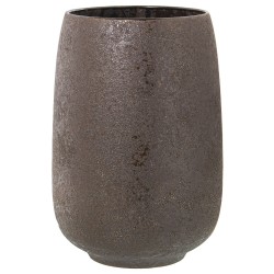 Vase Alexandra House Living Dunkelbraun aus Keramik 22 x 22 x 34 cm