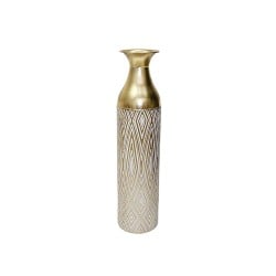 Bodenvase Alexandra House Living Gold Metall 15 x 63 x 15 cm