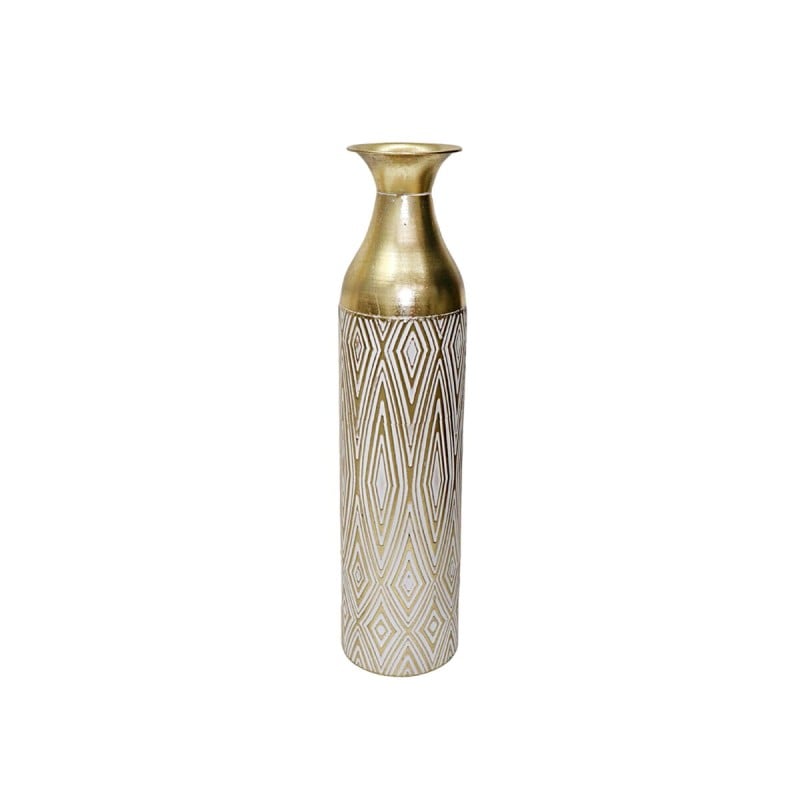 Bodenvase Alexandra House Living Gold Metall 15 x 63 x 15 cm