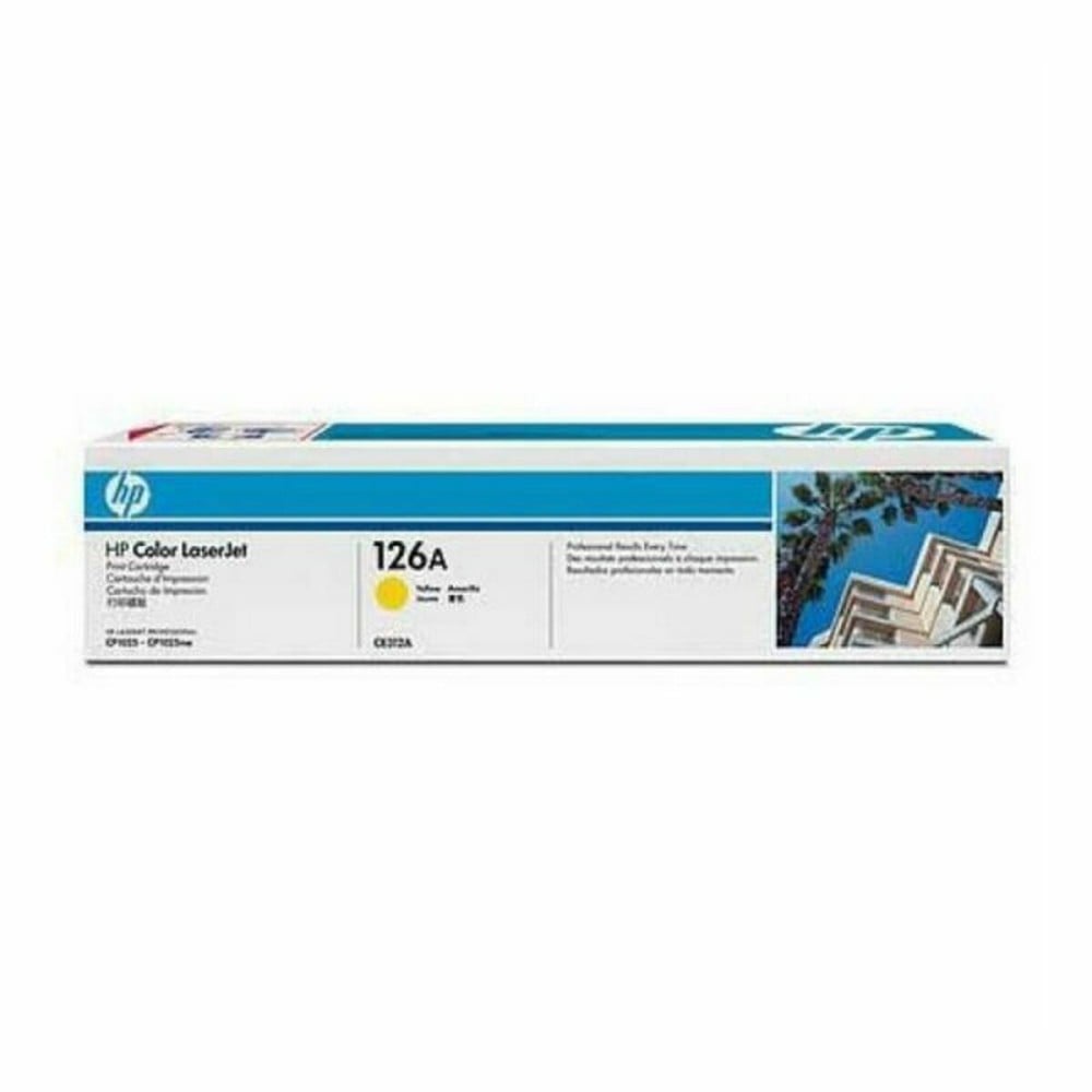 Toner original HP CE312A Jaune