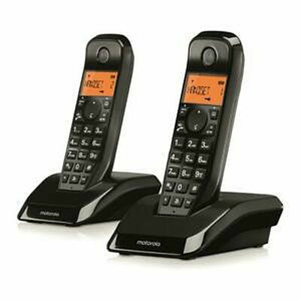 Kabelloses Telefon Motorola S1202 Schwarz (Restauriert A)