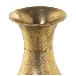 Bodenvase Alexandra House Living Weiß Gold Metall 14 x 14 x 48 cm