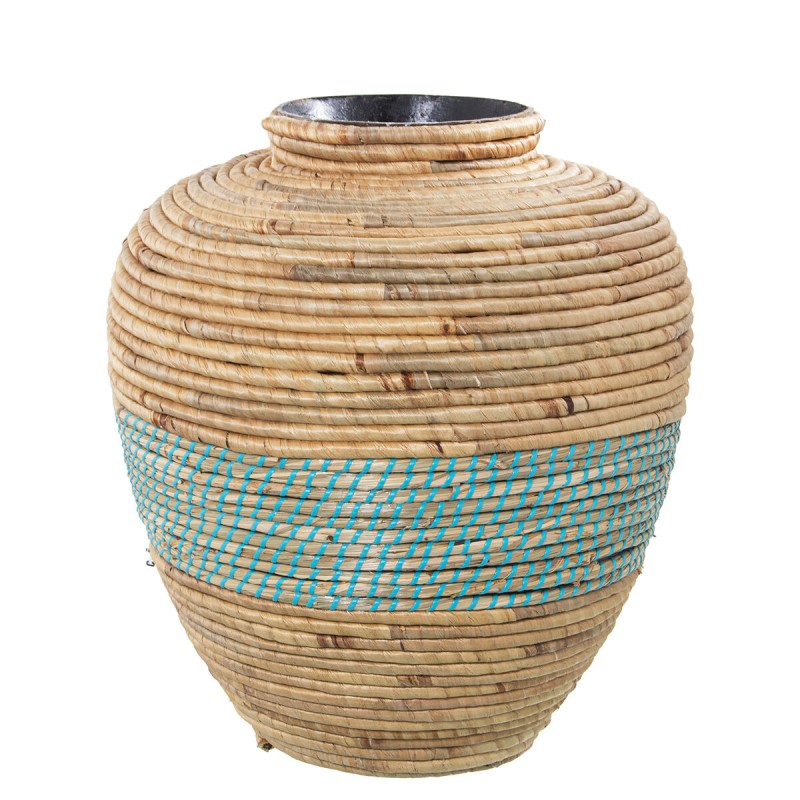 Vase Alexandra House Living Herbe de mer 35 x 35 x 37 cm