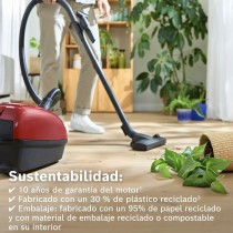 Aspirateur BOSCH BGB38RD2 Noir Rouge 600 W