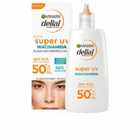 Anti-imperfection Treatment Garnier Delial Super Uv Spf 50 40 ml Niacinamide