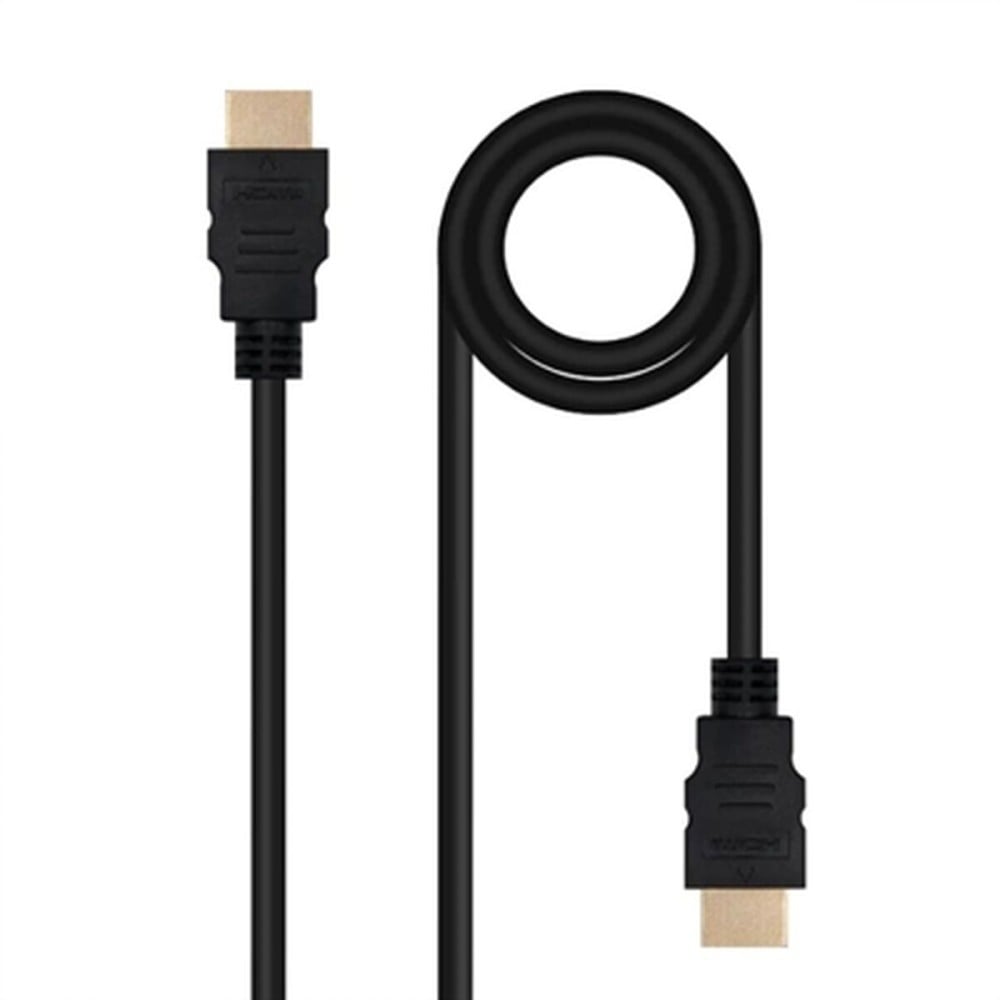 HDMI Cable NANOCABLE 10.15.3810 Black 10 m