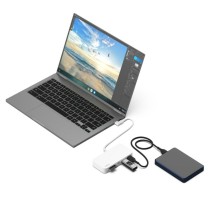 Hub USB-C Belkin INC011btWH Weiß (1 Stück)